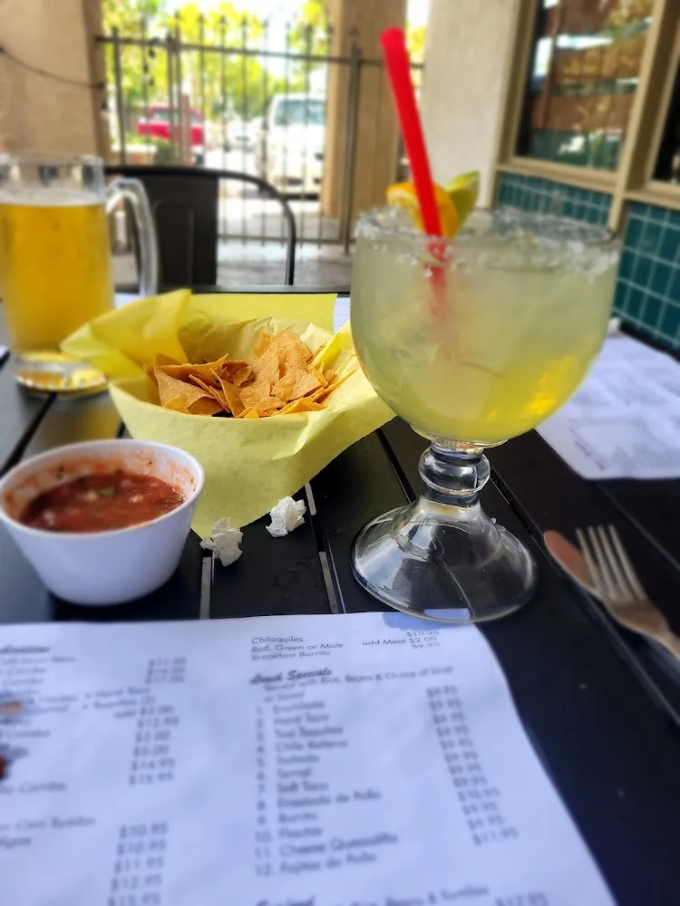 Margarita with Chips Salsa