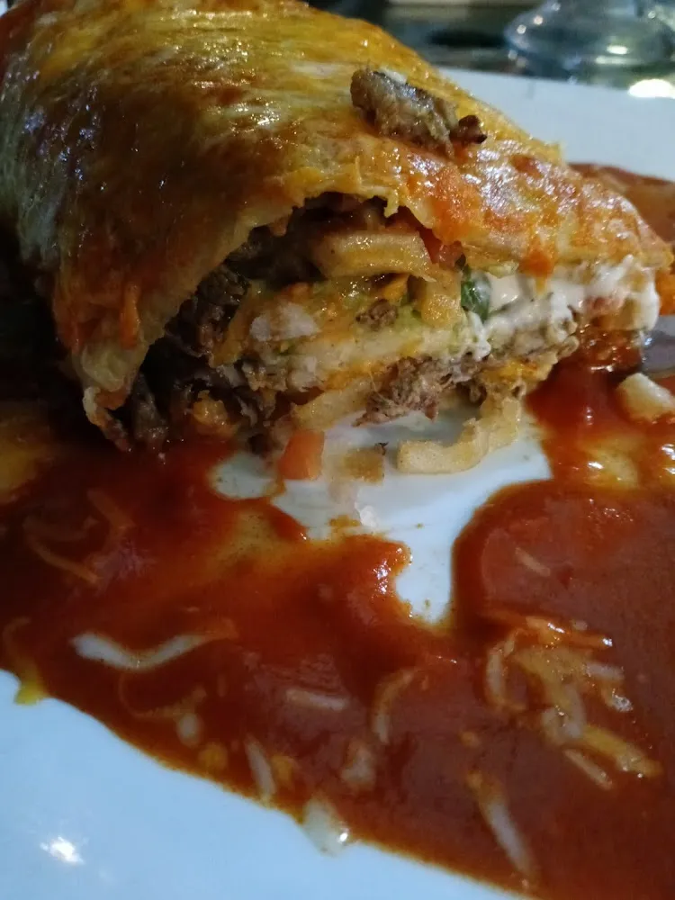 Wet California Burrito Supreme with Asada